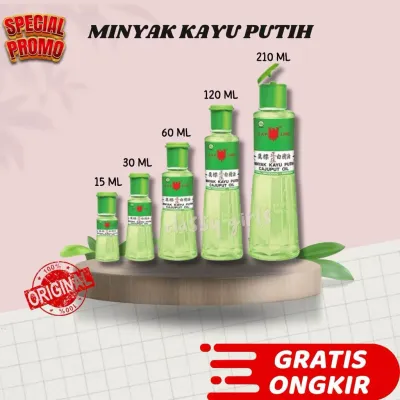 MINYAK KAYU PUTIH CAP LANG 210ml 120ml