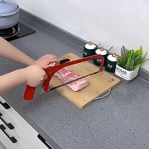 Cutmate Peralatan Dapur Alat Pengiris Sayuran Daging Multifungsi Dapat Disesuaikan CT03 - 7RHK41BL