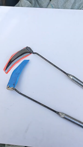 13.7 * 28.3 cm Sabit Pertanian Baja Sabit Potong Rumput Perak Alatberkebun/Perawatan Taman Untuk Memanen Sayuran