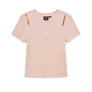 Slim Perforated Casual T-Shirt
