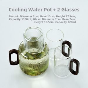 LUOSHENGMANSHENGHUO | Heat-Resistant Large Capacity Cold Brew Pitcher