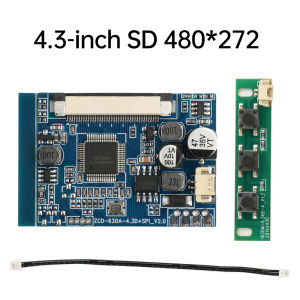 4.3/5 inch LCD Monitor Driver Board Module Monitor Motherboard for Car Audio-visual Digital Photo Frame Multifunction Ddisplay