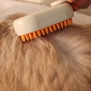 HHsociety แปรง แปรงไอน้ํา ทําความสะอาดขนแมว แปรงขนแมว แปรงขนสุนัข แปรงเก็บขน แปรงหวีขนไฟฟ้า สําหรับแมว