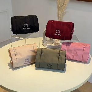 Hello Kitty Hanging Travel Cosmetic Bag Beauty Make up Toiletry Bag Cosmetic Multifunction Waterproof Organizer化妆包