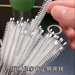 10pcs/Set Stainless Tube Cleaner Set Bottle Tube Pipe Small Long Cleaning Tool