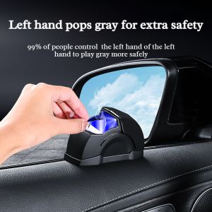 【Genuine】Car Ashtray Creative Car Multi-Functional Car Door Anti-Flying Ash With Cover Night Light Advanced Sense Of Car Interior Artifacts创意车载烟灰缸