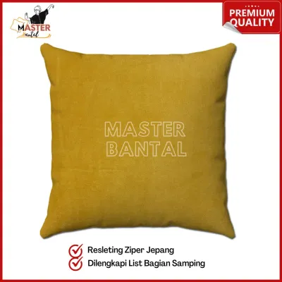 Sarung Bantal sofa Suede ukuran 40x40 45x45 50x50 60x60