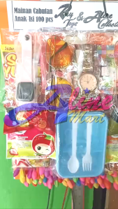 Grosir Mainan Anak Jadul Balon Berhadiah Isi 100 balon Eceran 1000 Semua Anak Pasti Senang