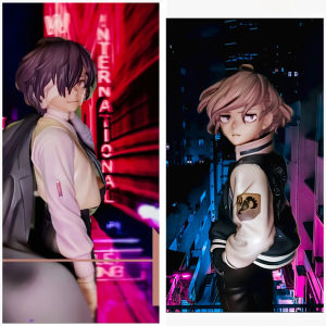 Bandai | Japanese Anime Bungou Stray Dogs 22cm Dazai Osamu Nakahara Chuuya Figure PVC Collection Model Desktop Decor Peripheral Gift Toys