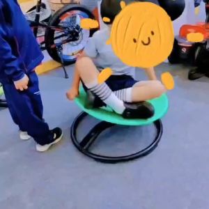 Rotating Chair Kindergarten Outdoor Kid Sensory Training Equipment Physical Training Toy Rocking Chair Sports Tool