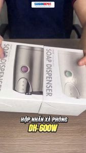 Hộp đựng xà phòng treo tường DH-600 dung tích 500ml chất liệu ABS siêu bền cho phòng tắm toilet khách sạn