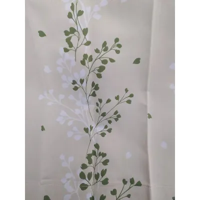 gorden plisket bahan satin / gorden pengait s / gorden motif bunga / gorden jendela minimalis / gorden pintu kamar 1 pintu