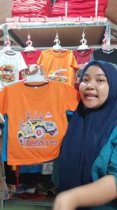 Code8.id DTF2 Baju Kaos Distro Harian Atasan Anak Laki Laki Motif Mobil Offroad Adventure Keren