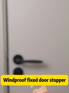 PVC Baby Safety Silicone Door Stop Block Wedge Doorstops Home Office anti -theft Door Rear Retainer Anti-Collision Door Stopper Rubber Wedge Door Stop Stopper Holder Anti-Skid Door Stoppers Great for Traveling Security Door Stopper Doorstop Safety Tools
