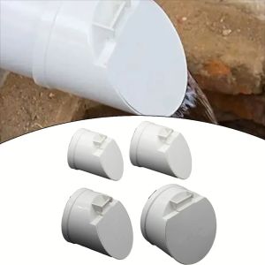 PVC Drainage Pipe Floor Drains Auto Closing Displacement Valve Cover 50-160mm Anti Backflow AntiOdor Valve Septic Tank Discharg