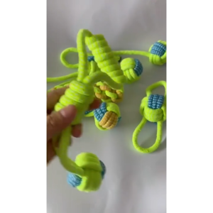 DÂY GẶM COTTON THẮT NÚT CHO CHÓ CHƠI GẶM TRÁNH CẮN PHÁ ĐỒ ĐẠC - RA888