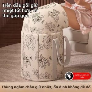 ZHUOLESHI | Xô Ngâm Chân Gấp Đóng Cách Nhiệt