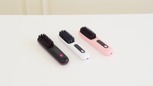 [🇵🇭 Stock&COD] Hair Straightener Comb Wireless Ionic Hair Straightener Brush Comb Curling Iron USB Portable Hair Straightener Wireless Cordless Straightener