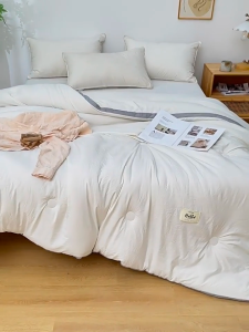 LUXURY SLEEP  ผ้าห่มนวม soybean blanket เนื้อนุ่มสบาย ผ้านวมเย็น ผ้าห่มนวม  ต้านเชื้อ อบอุ่นและนุ่มนวล ขนาด5/6/7ฟุต