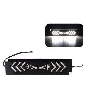 KEVANLY | 1pc Car LED Devil Eyes Light Truck LED Side Marker Safety Warning Light Motorcycle LED Taillight Strobe Indicator Signal Light