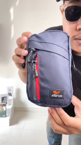 Tas Selempang Kecil Pria Slingbag Sako Wallet Cowok Dompet Gantung HP Kartu Waterproof Anti Air 386