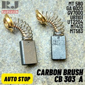 Carbon Brush CB303 Coal Bostel Arang Buster Sepul CB 303 Auto Stop Circular Saw Sander Polisher Blower Mixer