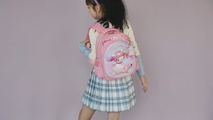 【SSRN】New 13 inches Student Backpack Cartoon Backpack Kindergarten School Bag Kid School Bag #BK0239#