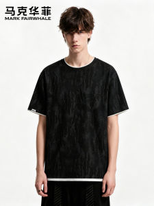 Mark Fairwhale | Retro Casual Loose Short-sleeved Round-neck T-shirt