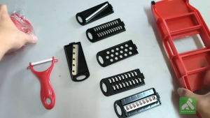 High Quality Vegetables Grater Universal Portable Slicer Set 10-In-1