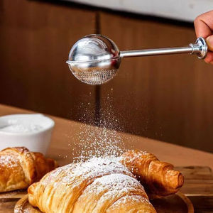 YESPERY 304 Stainless Steel Matcha Powder Sieve Shaker Baking Icing Sugar Shaker Filter Baking Tools Kitchen Gadgets