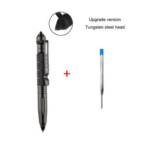 Self Defence Tactical Pen Pocket Aluminum Anti Skid Military Pen Tungsten Steel Head Defense Pen Glass Breaker Survival Kit Pens