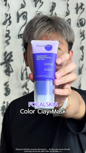 [NEW LAUNCH] FOCALSKIN Mặt Nạ Đất Sét Đổi Màu Kiểm Soát Dầu Giảm Mụn & Sáng Da | 2in1 60g