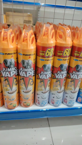 Bình Xịt Muỗi Côn Trùng Jumbo Vape 600ml – Diệt Gọn 7 Loại Côn Trùng Tiện Dụng Cho Gia Đình