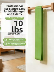 Resistance Exercise Band for Strength Training and Rehabilitation