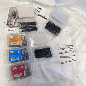 Black U-Shaped Hair Clip: A Professional Bun Fixing Tool