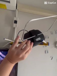 รับสัญญาณดิจิตอลทีวี DVB-T2 ยี่ห้อ AJ 1080pเสาอากาศ   เสาอากาศดิจิตอลในร่ม Booster AJ DIGITAL TV ANTENNA DVB-T2 (รับประกันของแท้ 100%) (เสียบทีวีแล้วดูได้เลย ) ( ส่งด่วน 24 ชม )