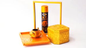 Sơn Xịt Mạ Vàng 18k 24k Bosny KT -Sơn Mạ Vàng Bosny-  mạ crom - Sơn Xe Máy - Bình Sơn Phun Mạ Vàng