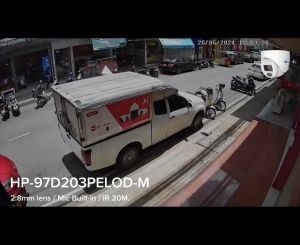 Hi-view กล้องวงจรปิด รุ่น HP-97D203PELOD-M คมชัด 2ล้านพิกเซล มีไมค์+สี 24 ชม.