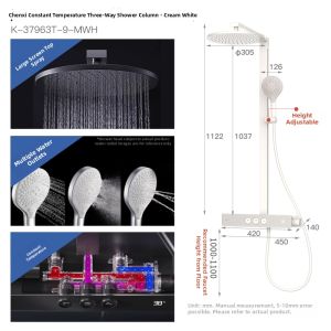 Kohler | Temperature Control Digital Display Wall Mounted Shower Set