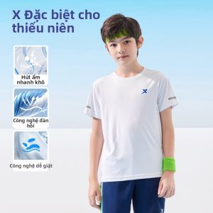 XTEP | Áo Thun Nam Hơi Nhanh Khô Mùa Hè