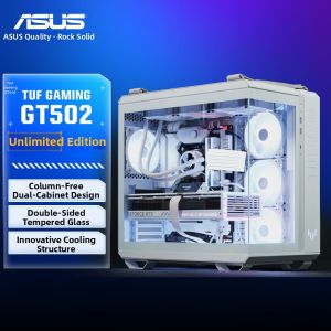 ASUS | White Transparent ATX Full Tower Case