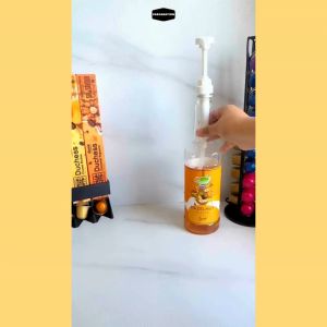 Torani Syrup Pump for Coffee Syrups - Fits 750ml Bottles - Choose Gold/Black/White - Varganation