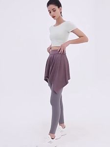 Sports Yoga Skirt Badminton Tennis Skirt Sports Yoga Skirt for Women Running Hip-Hiding Fitness Outer Wear Fashion Casual Comfort Bottoms Skirt Skirts 瑜伽裙