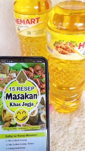 Promo Minyak Goreng Hemart 1 Liter Kemasan Botol – Gratis Ebook Resep Masakan Khas Jogja