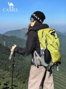 CAMEL | Water Resistant Outdoor Backpack Large Capacity