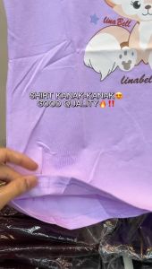 KID GIRL SHIRT BLOUSE T-SHIRT/BAJU SHIRT KANAK-KANAK BAJU ANAK 100% COTTON GOOD QUALITY