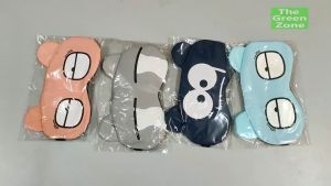 Cartoon Relaxing Ice / Hot Compress Visor Sleep Eye Cover Eye Mask With Gel Pad