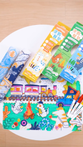 Mamayo Washable Doodle Placemat – Travel in Japan