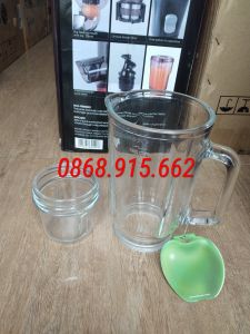 Cối thủy tinh lớn nhỏ máy xay sunhouse SHD5112/ SHD5115