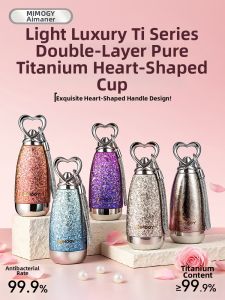 IMOGY | Insulated Titanium Travel Mug for Women Gifts